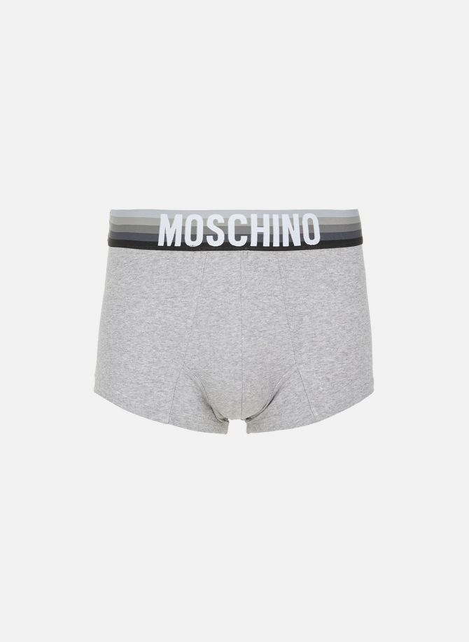 Boxer shorts with printed logo MOSCHINO