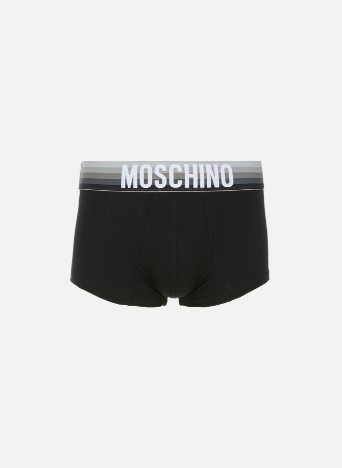 Boxer shorts with printed logo MOSCHINO