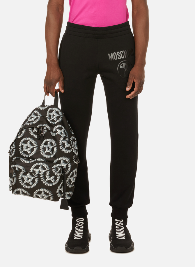 Double Question Mark cotton sweatpants MOSCHINO