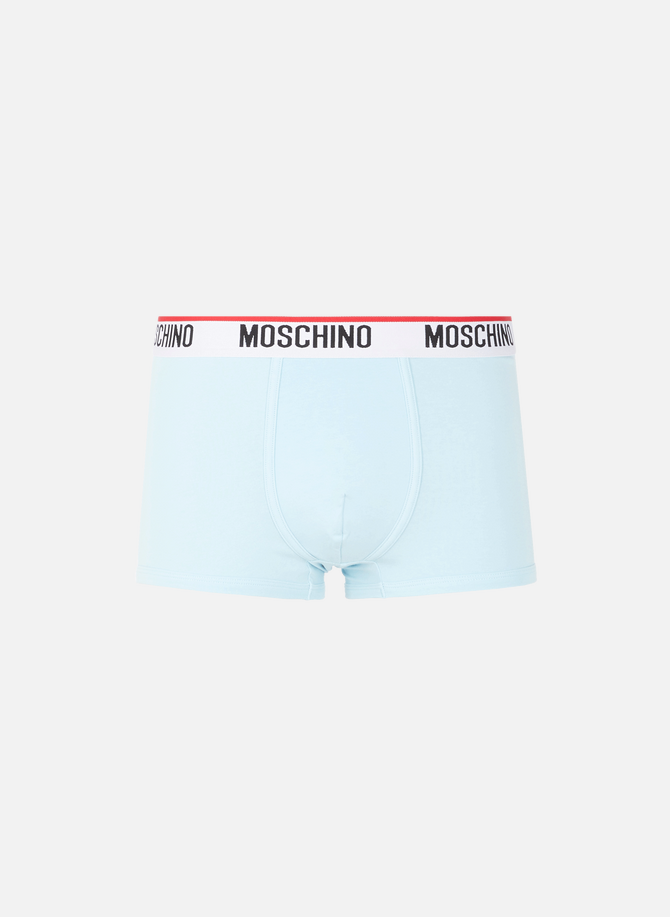 Set of two cotton-blend boxers MOSCHINO