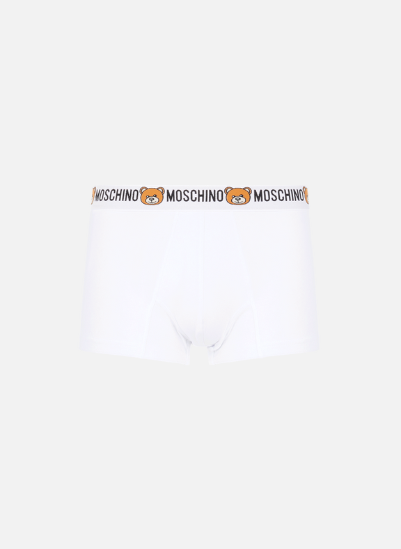 MOSCHINO Pack of two Teddy Bear cotton boxers White
