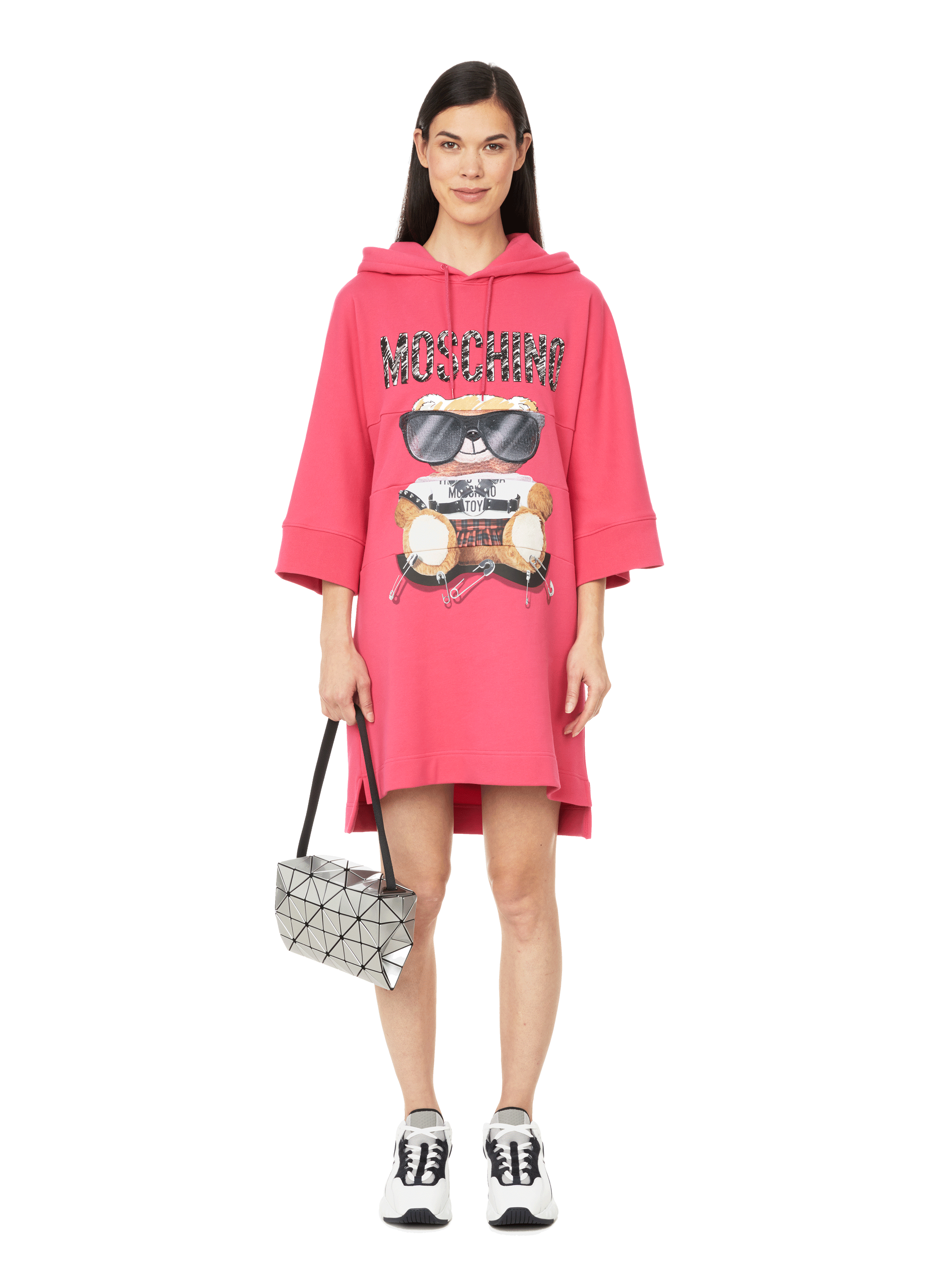HOODED DRESS - MOSCHINO for WOMEN 
