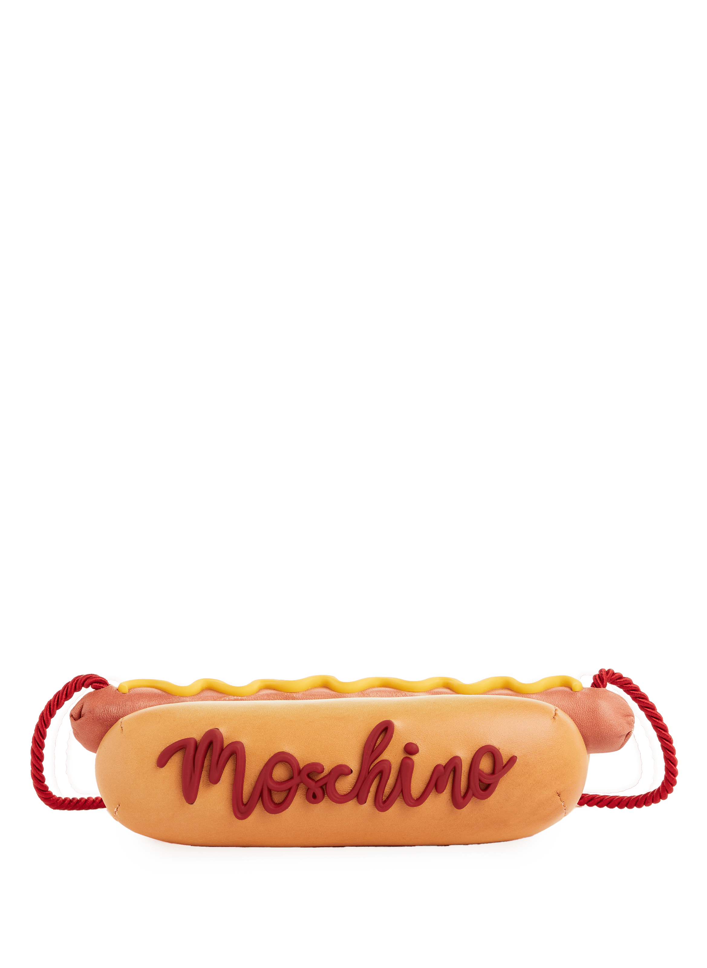 moschino hot dog bag