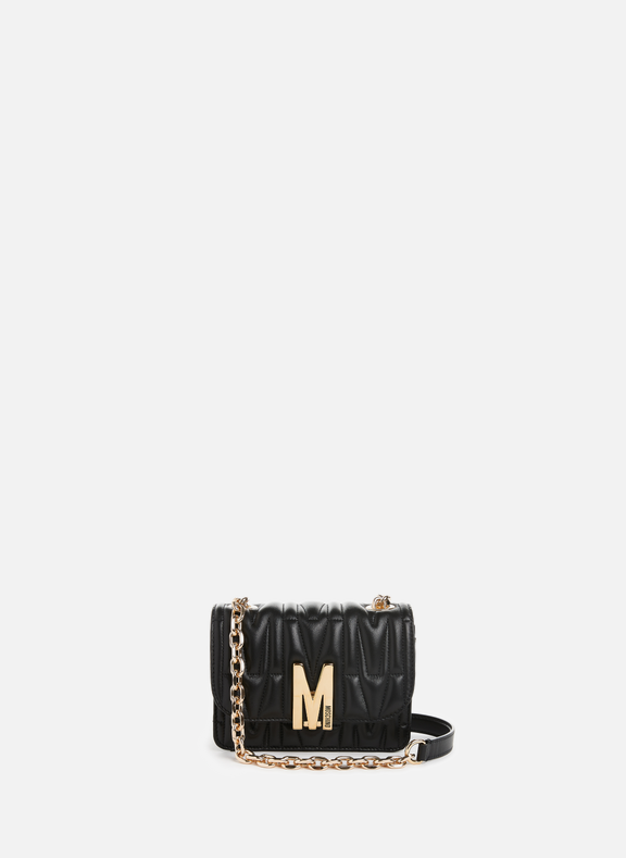 MOSCHINO M quilted bag Black