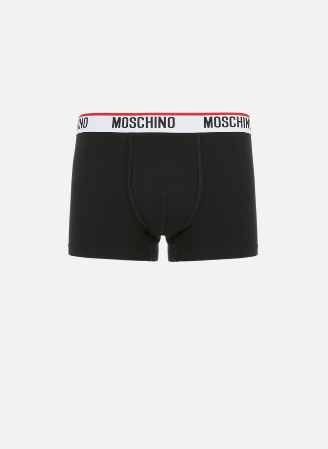 Pack of two cotton jersey boxers MOSCHINO