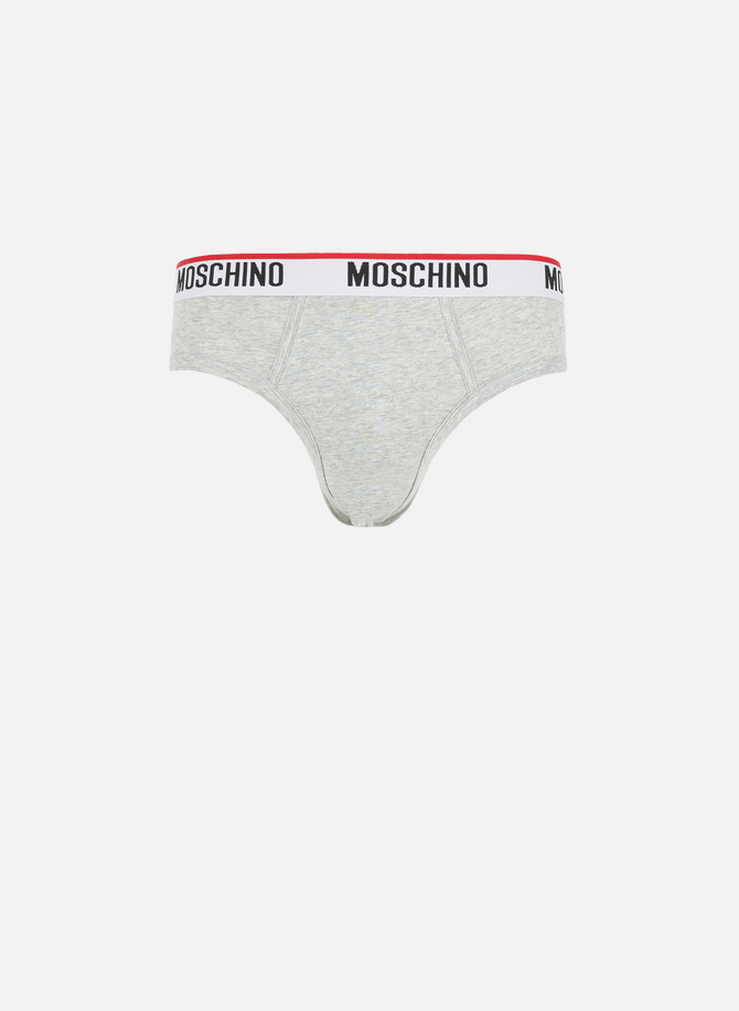Pack of two cotton jersey briefs MOSCHINO