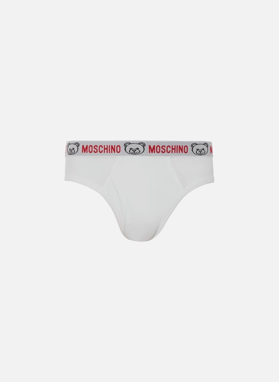 Cotton briefs White by MOSCHINO MOSCHINO Cotton briefs White
