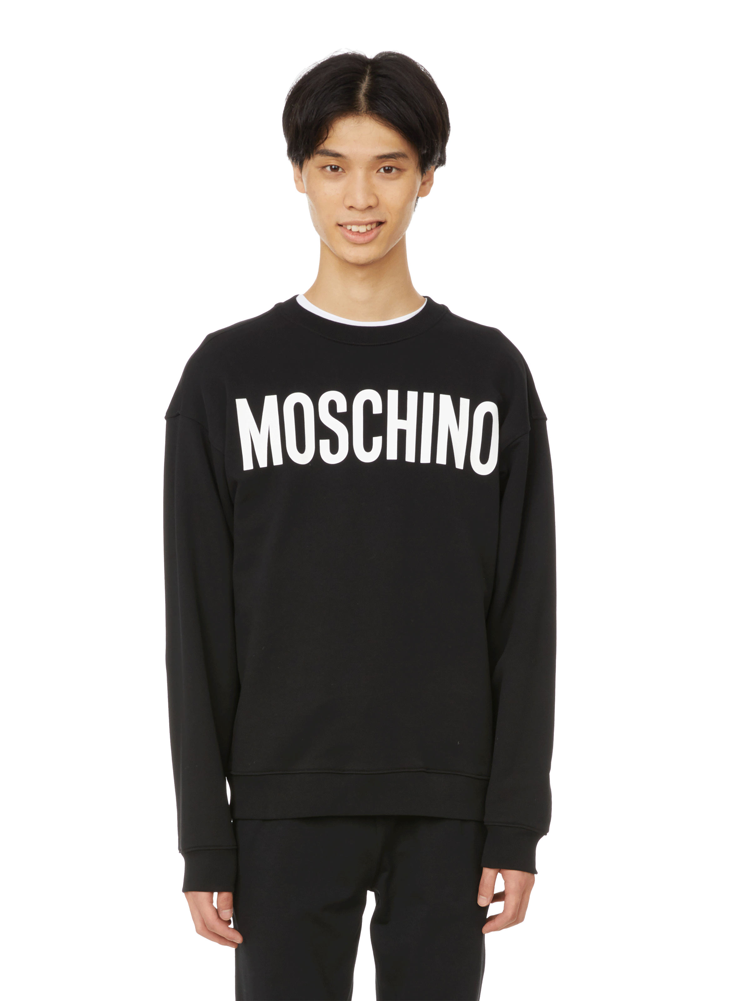 moschino sweatshirt black