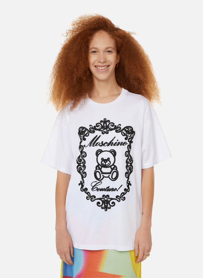 Embroidered T-shirt MOSCHINO