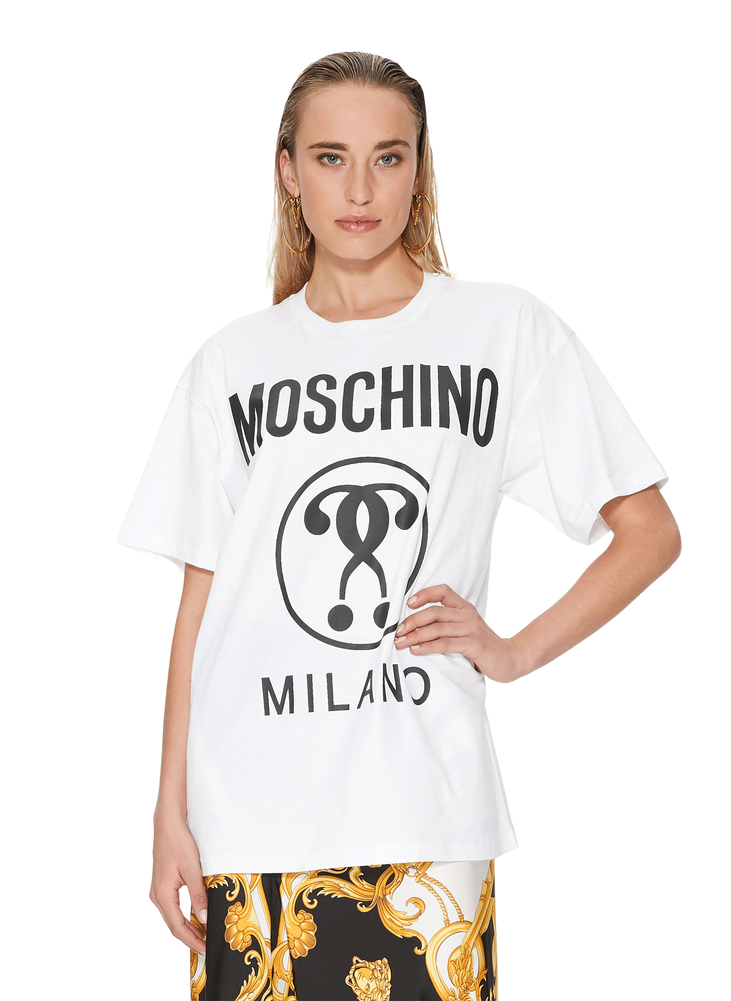 moschino white t shirt