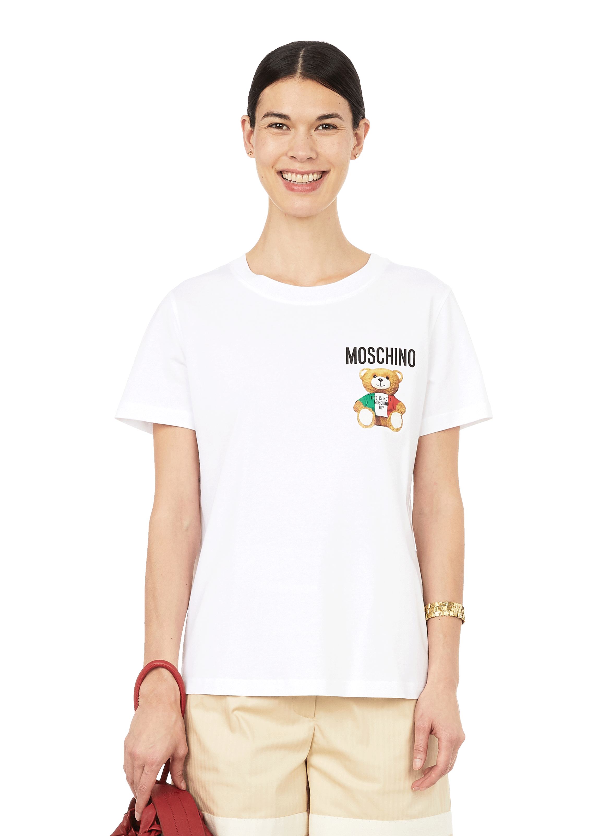 moschino white t shirt