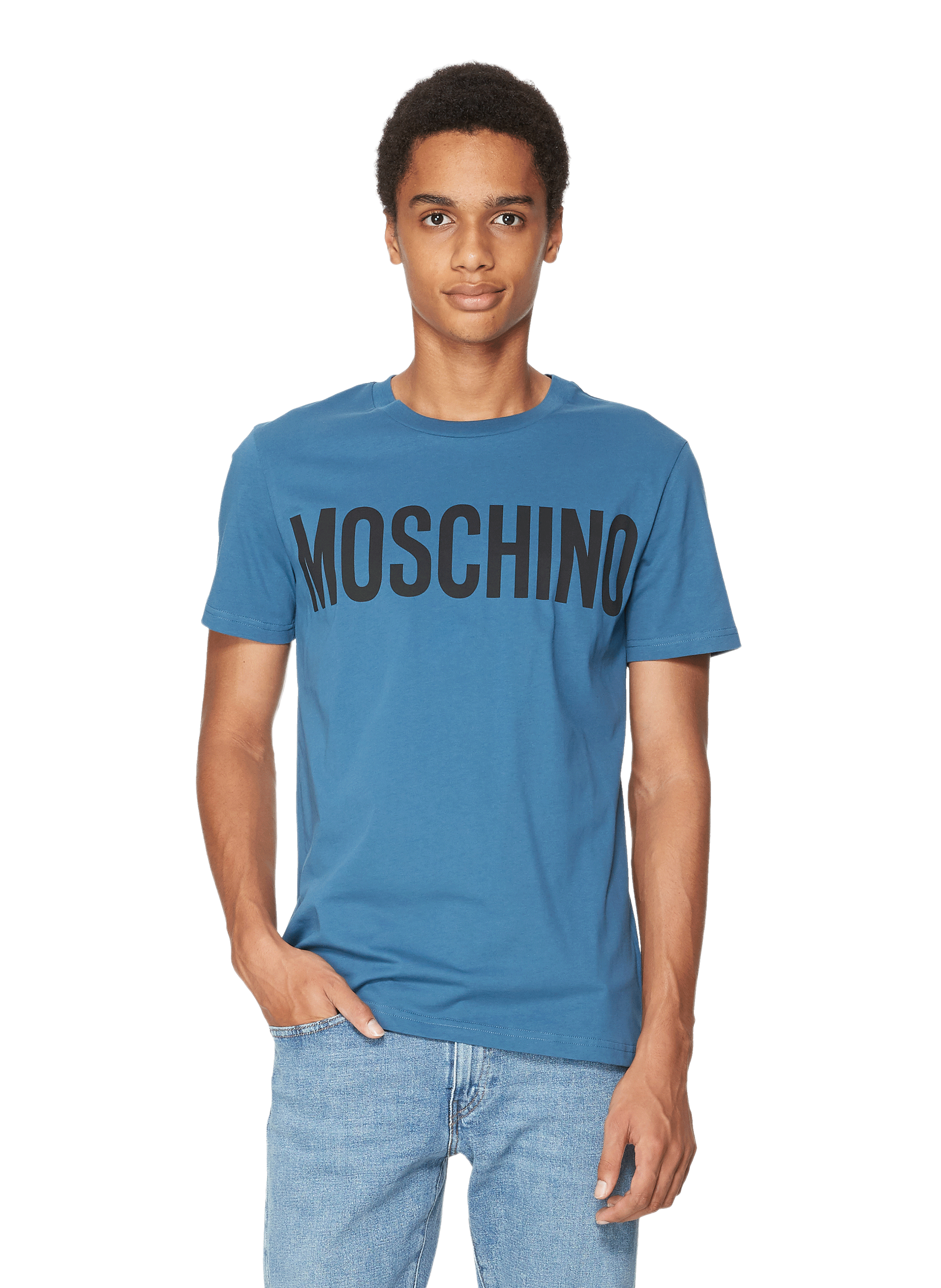 moschino blue shirt