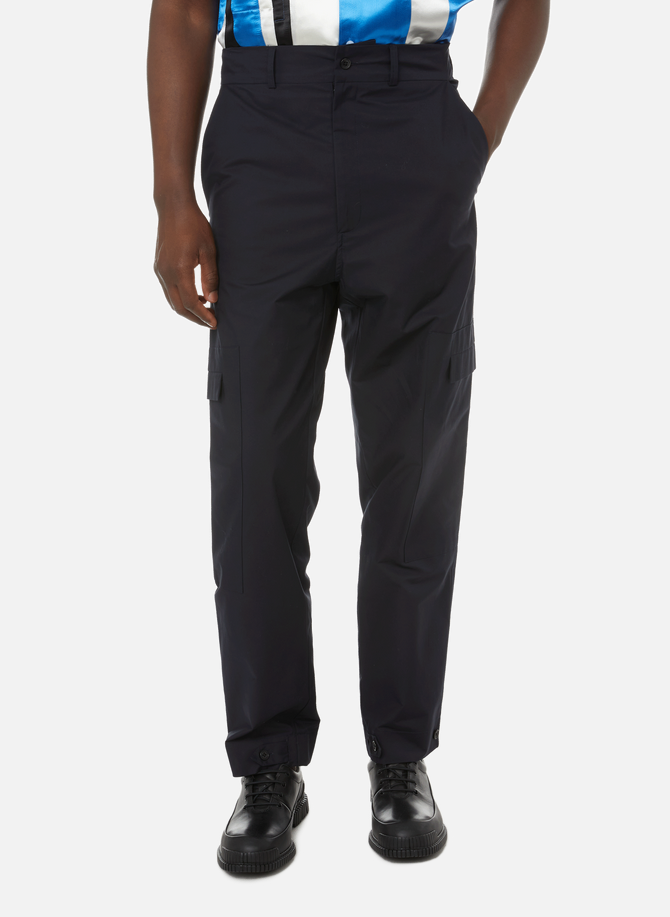 Organic cotton and recycled polyester cargo pants MWORKS