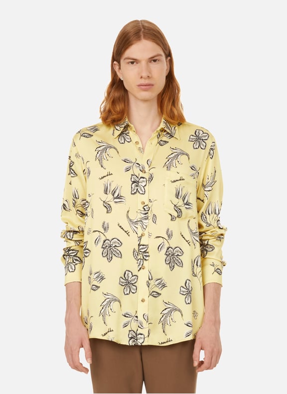 Kaleb printed shirt Multicolour by NANUSHKA NANUSHKA Kaleb printed shirt Multicolour