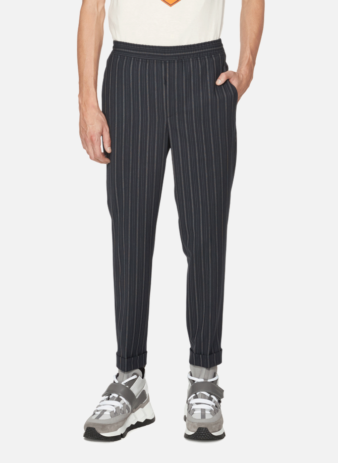Striped cotton blend Trousers NEIL BARRETT