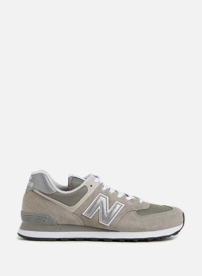 574 leather and mesh low-top sneakers NEW BALANCE
