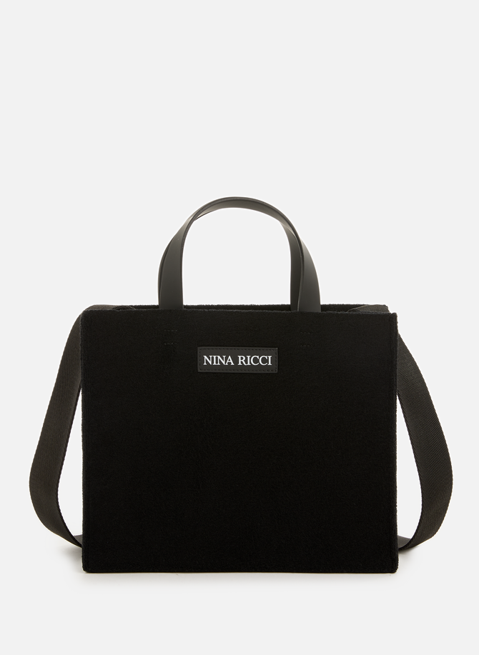 Handbag with logo patch NINA RICCI