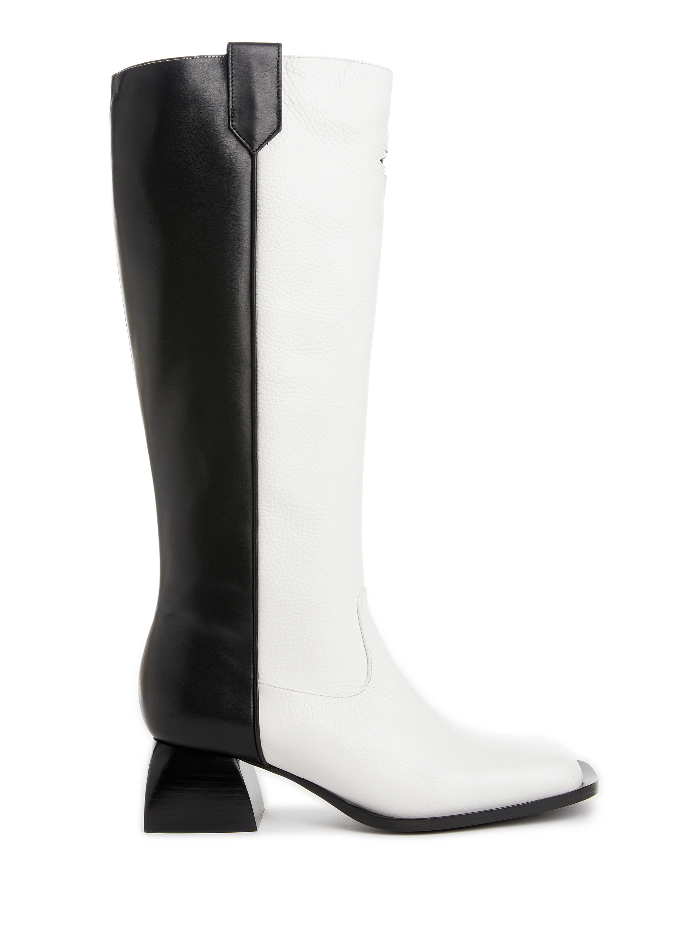 nodaleto white boots