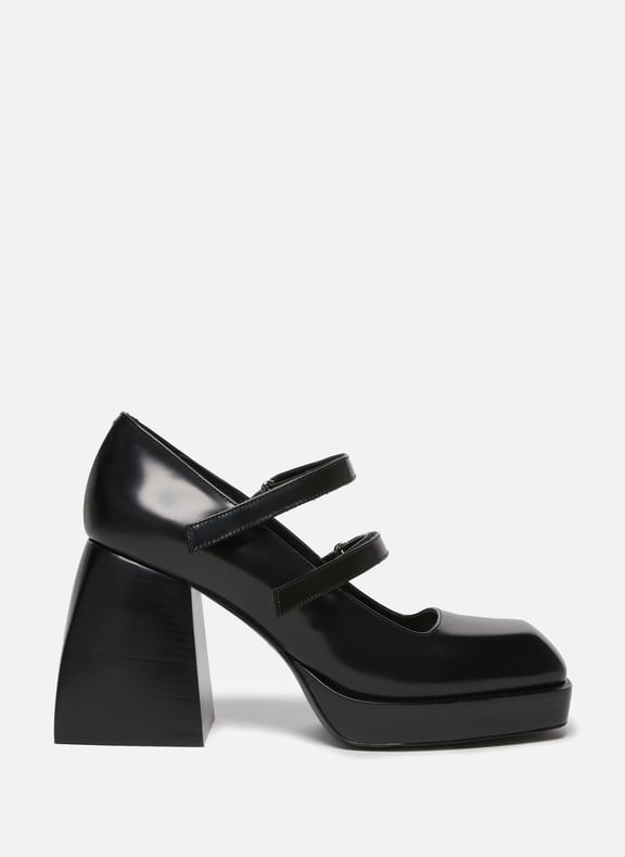 Bulla Babies leather pumps Black by NODALETO NODALETO Bulla Babies leather pumps Black