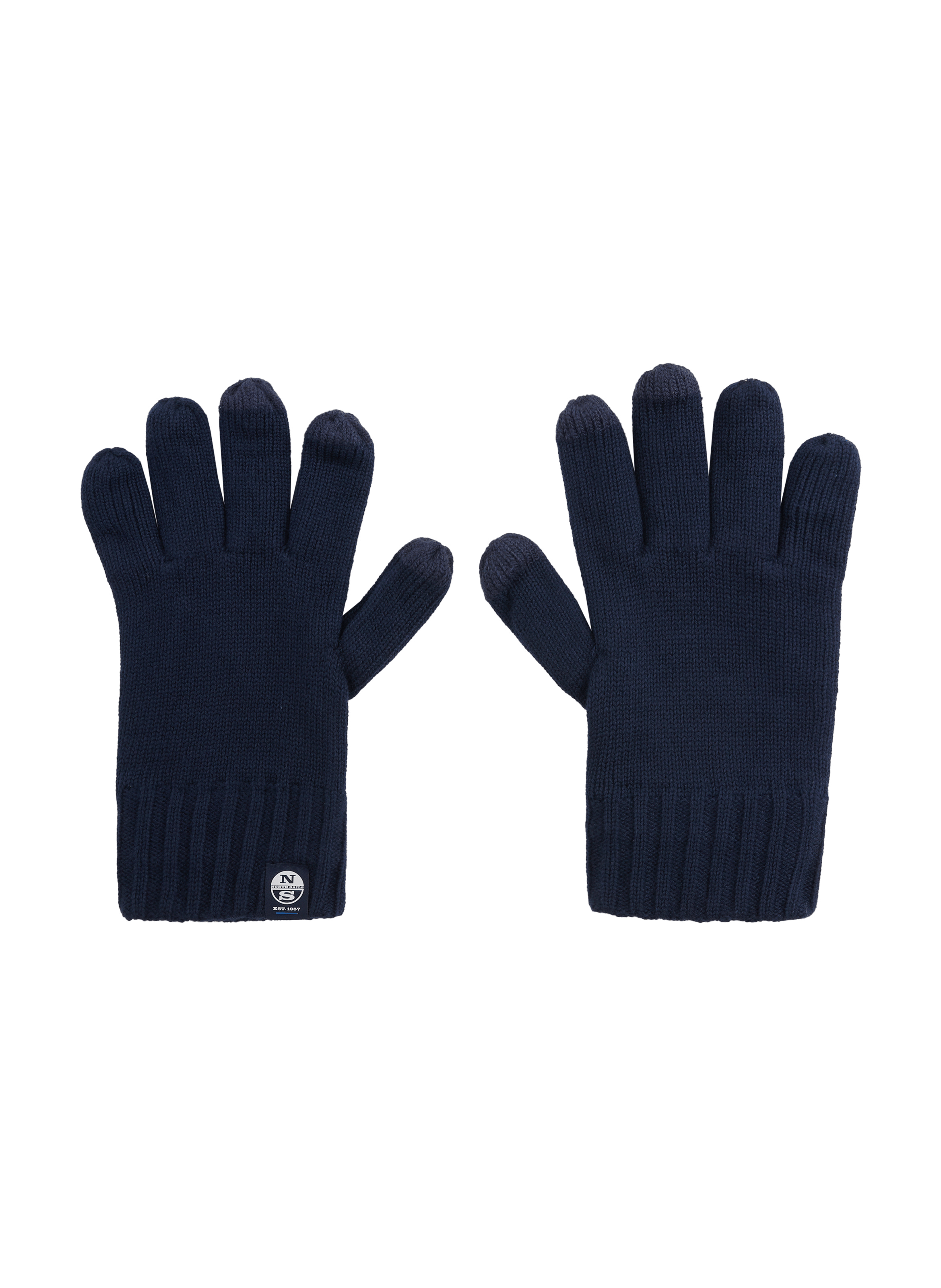 navy blue cotton gloves