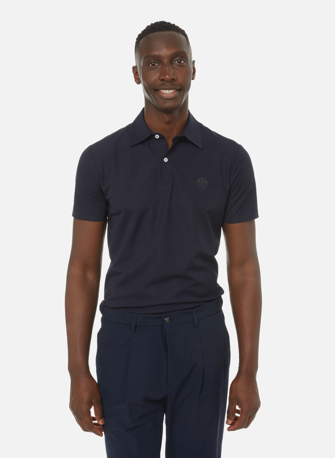Short-sleeved polo shirt with logo NORTH SAILS