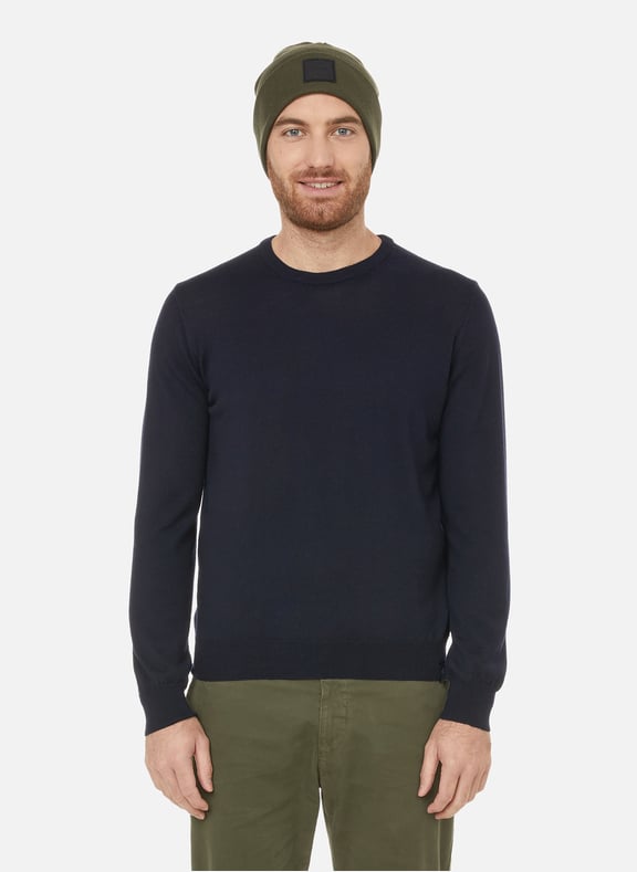 Virgin wool jumper Blue by NORTH SAILS NORTH SAILS Virgin wool jumper Blue