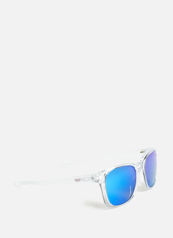 Oakley Ojector Polished Clear Prizm Sapphire Sunglasses