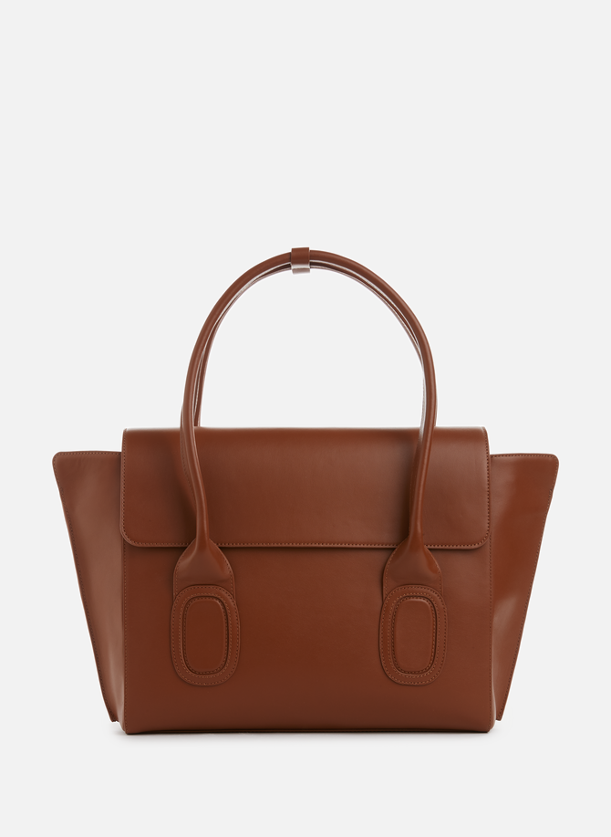 Muse XL leather bag OCTOGONY