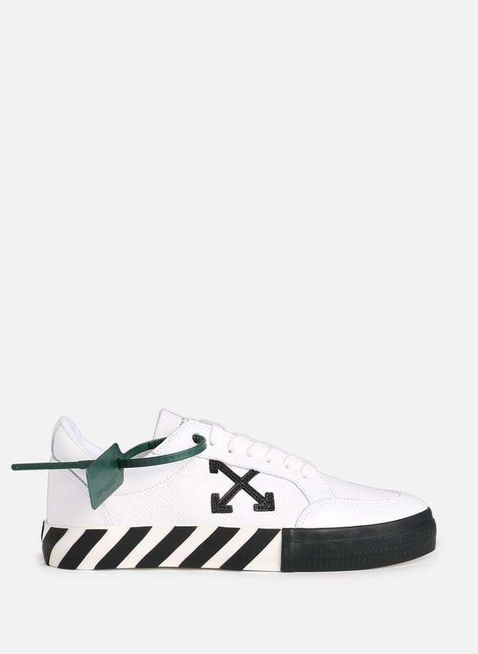 Low Vulcanized leather sneakers OFF-WHITE