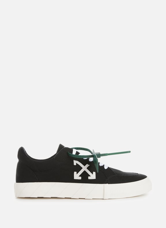 Low Vulcanized canvas sneakers Grey by OFF WHITE OFF WHITE Low Vulcanized canvas sneakers Grey