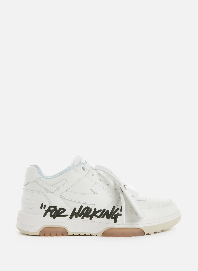 Out Of Office ?For Walking? leather sneakers OFF-WHITE