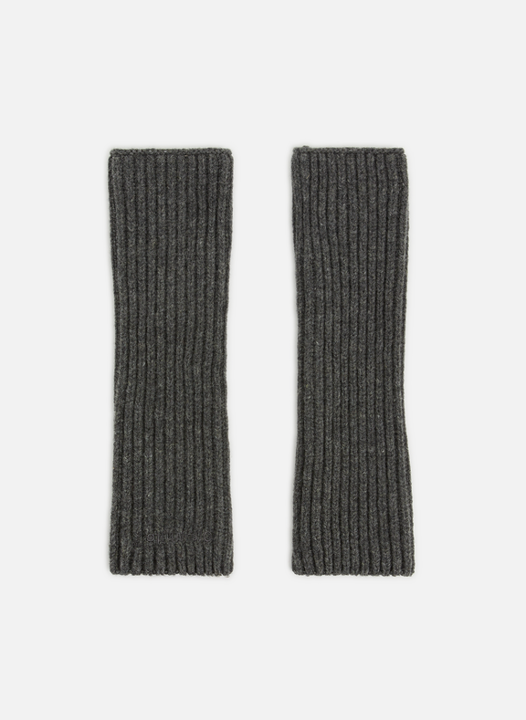 OFF-WHITE Wool fingerless gloves Grey