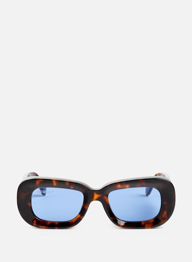 Carrara rectangular sunglasses OFF WHITE