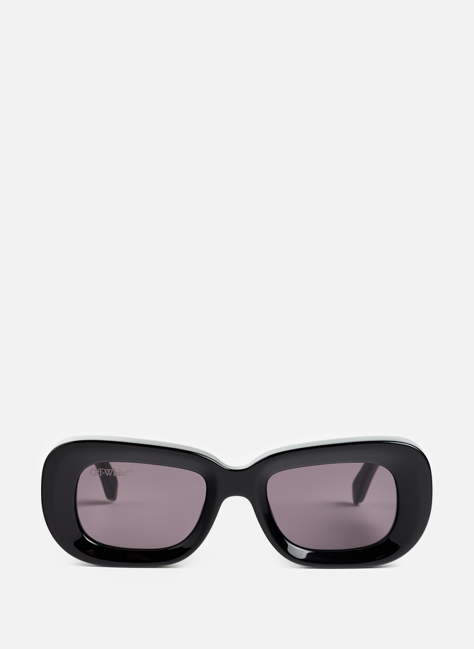 Carrara rectangular sunglasses OFF WHITE