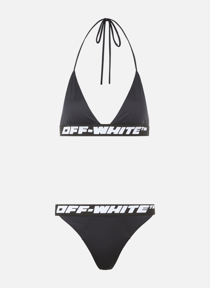 Two-piece logo bikini OFF-WHITE