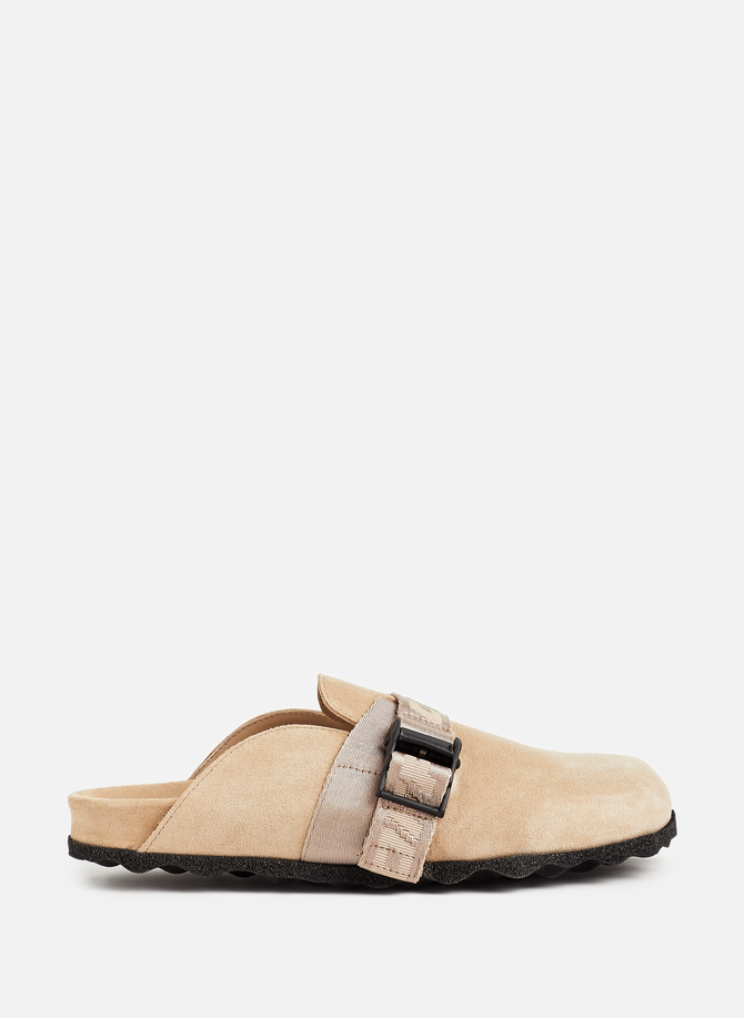 Leather mules OFF-WHITE