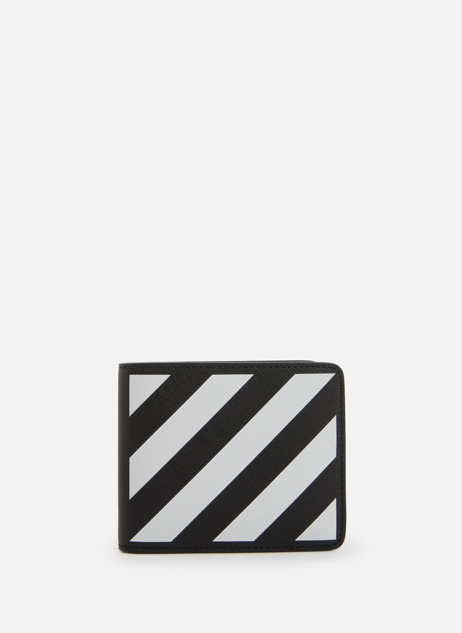 Striped wallet OFF-WHITE