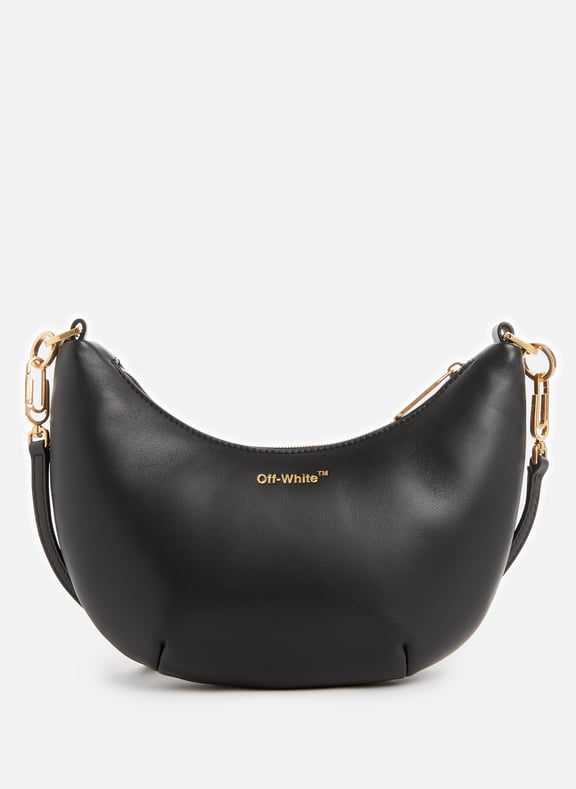 Paperclip leather handbag Black by OFF-WHITE OFF-WHITE Paperclip leather handbag Black