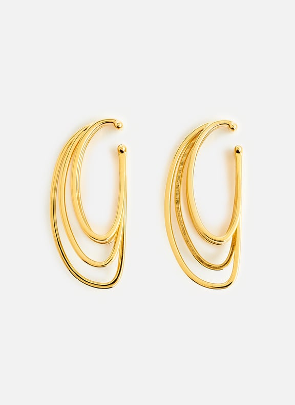 Ito earrings Golden by OKAN STUDIO OKAN STUDIO Ito earrings Golden