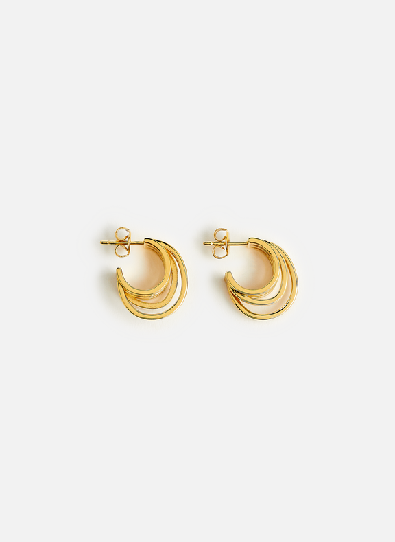 OKAN STUDIO Ito earrings Golden