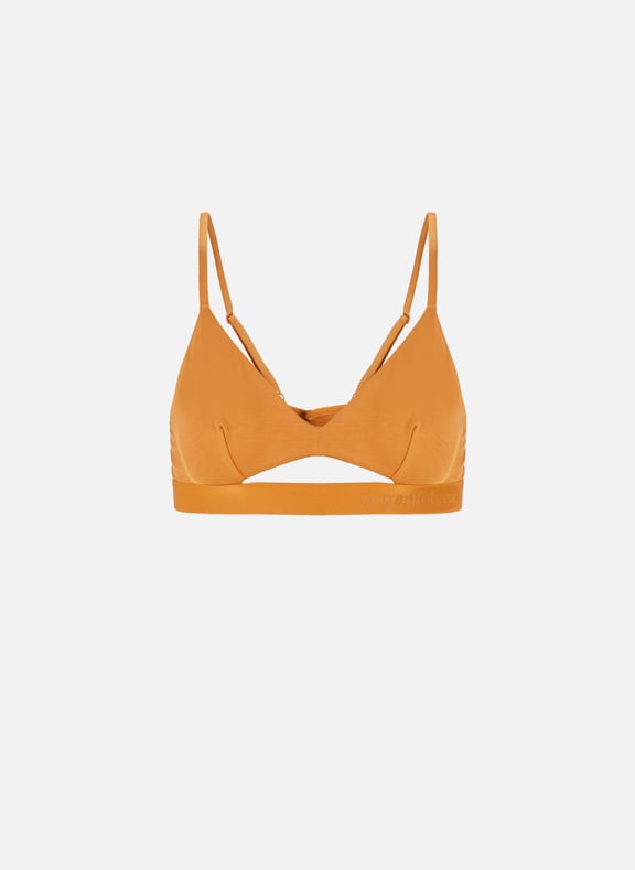 Bralette in Lyocell Tencel Orange by ORGANIC BASICS ORGANIC BASICS Bralette in Lyocell Tencel Orange