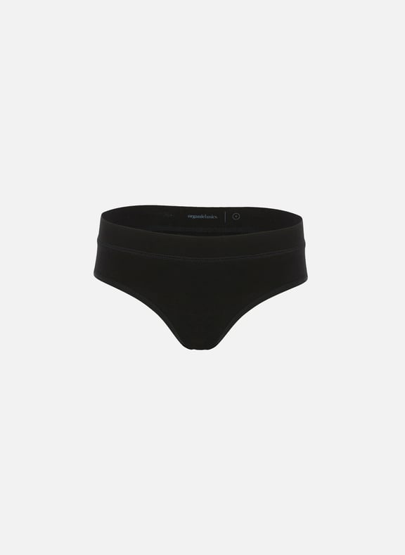 Set of two organic cotton bikini briefs Black by ORGANIC BASICS ORGANIC BASICS Set of two organic cotton bikini briefs Black