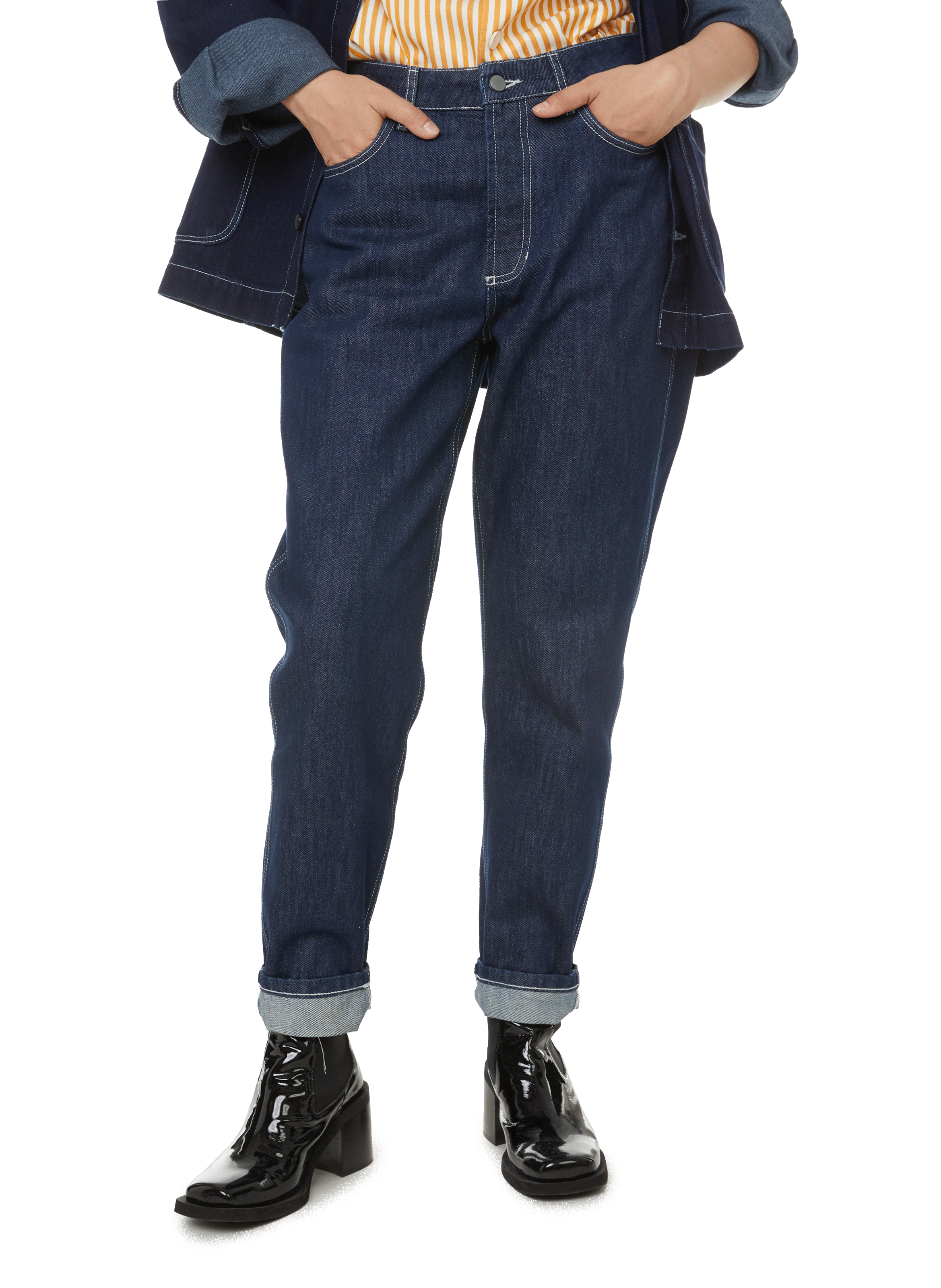 CIRCULAR DENIM ORGANIC COTTON JEANS 
