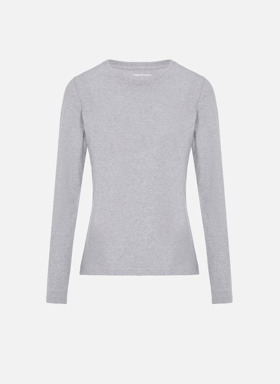 Long-sleeved T-shirt Grey by ORGANIC BASICS ORGANIC BASICS Long-sleeved T-shirt Grey