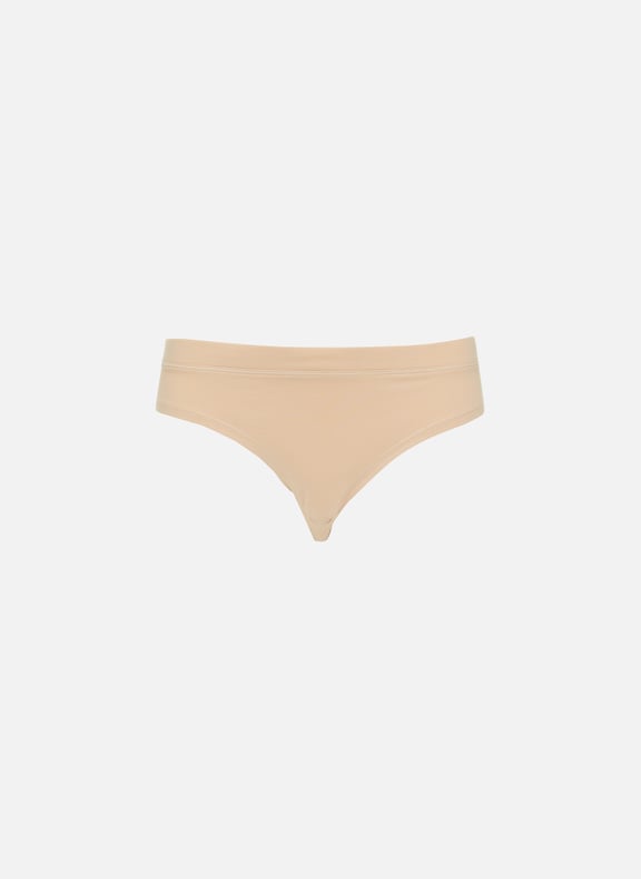 Pack of two organic cotton hipster briefs Beige by ORGANIC BASICS ORGANIC BASICS Pack of two organic cotton hipster briefs Beige