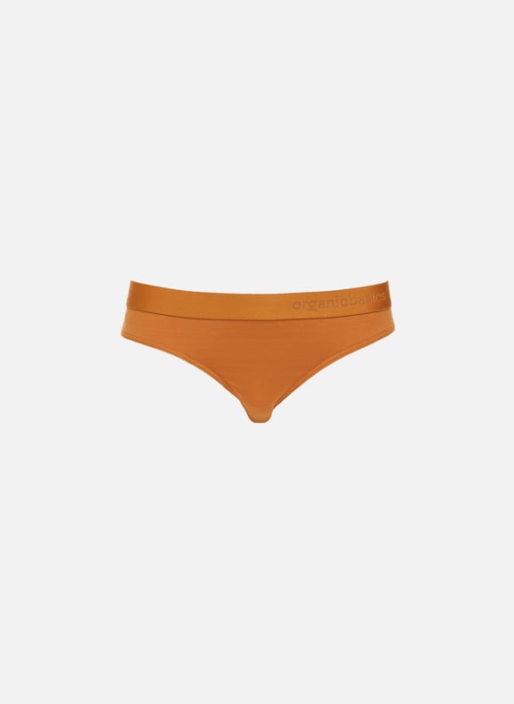 Lyocell-blend bikini briefs Orange by ORGANIC BASICS ORGANIC BASICS Lyocell-blend bikini briefs Orange