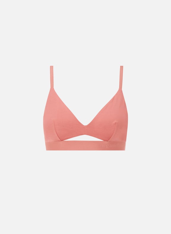 Lyocell triangle bra top Grey by ORGANIC BASICS ORGANIC BASICS Lyocell triangle bra top Grey