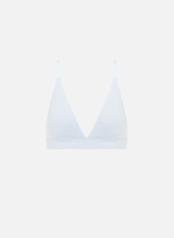 Organic cotton triangle bra Blue by ORGANIC BASICS ORGANIC BASICS Organic cotton triangle bra Blue