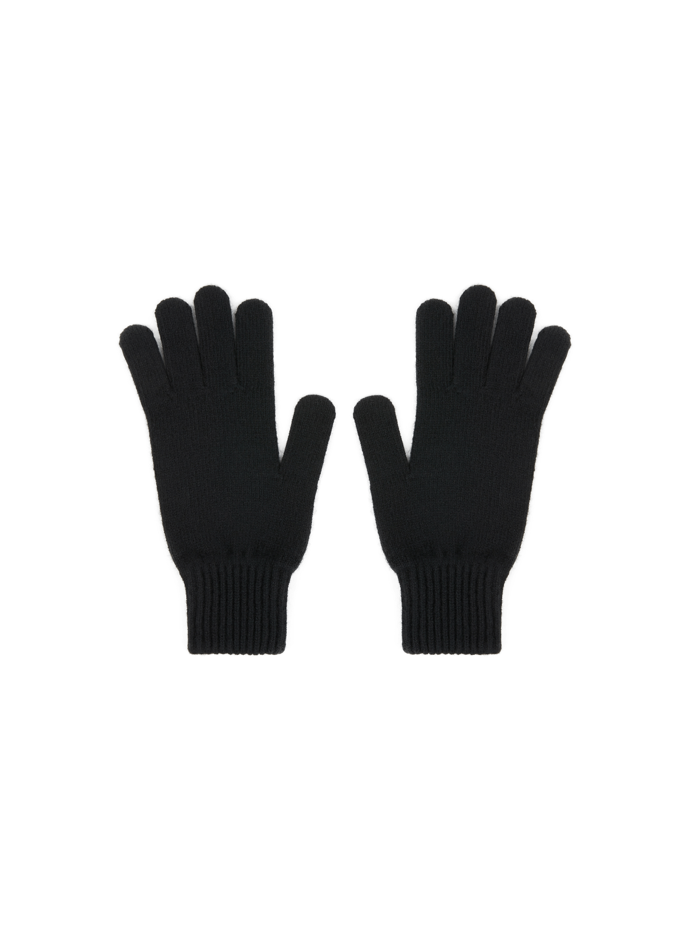 RIBBED KNIT GLOVES ORGANIC BASICS for MEN