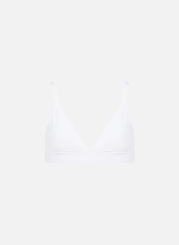 Organic cotton triangle bra White by ORGANIC BASICS ORGANIC BASICS Organic cotton triangle bra White